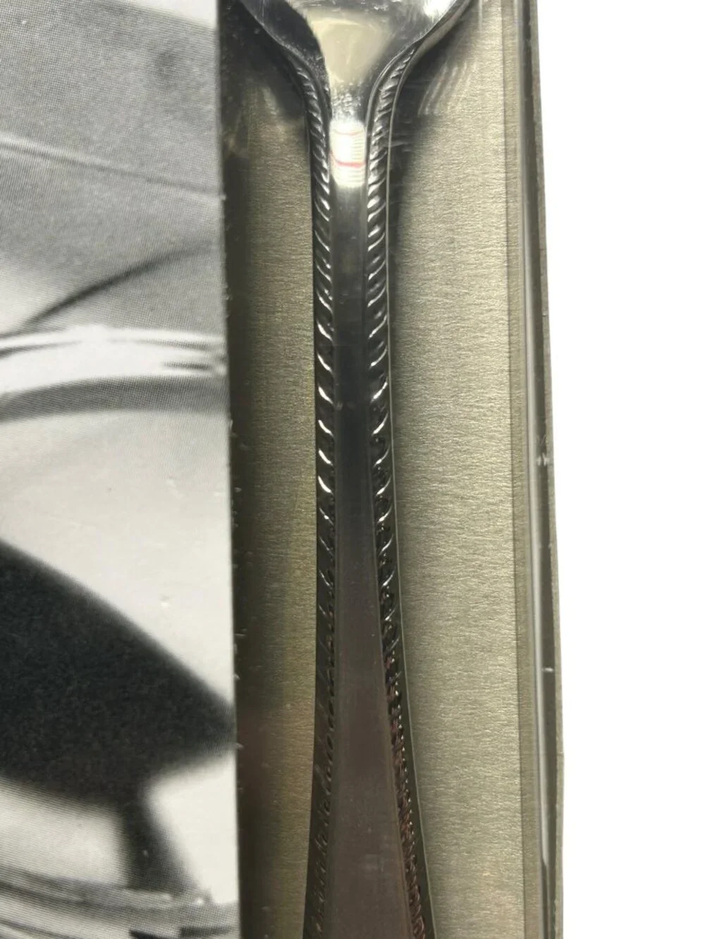 Gorham Ribbon Edge Frost 18/10 Stainless 5-Piece Place Setting Lot of 2 NIB
